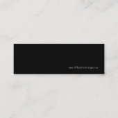 Carte De Visite Mini Signet Girly (Dos)