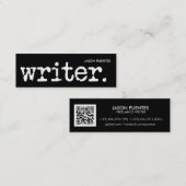 Carte De Visite Mini simple et au point (Devant / Derrière)