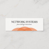 Carte De Visite Mini Simple professionnel (Devant)