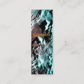 Carte De Visite Mini Site d'atterrissage d'Apollo 15 Signet d'Anaglyph (Dos)