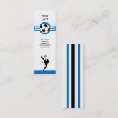Carte De Visite Mini soccer : étoile (Devant / Derrière)