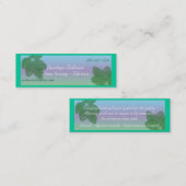 Carte De Visite Mini soins à la maison (Devant / Derrière)