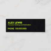 Carte De Visite Mini Soudeur (Dos)