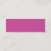 Carte De Visite Mini Speechbox - maigre (Dos)