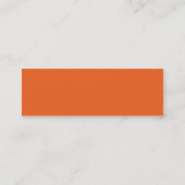 Carte De Visite Mini Speechbubble - maigre (Dos)