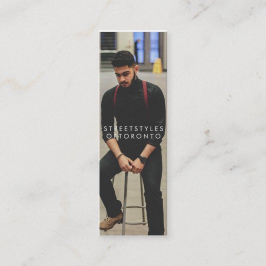 Carte De Visite Mini streetstylesoftoronto (Devant)