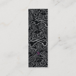 Carte De Visite Mini Suédois en caricature noir