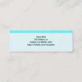 Carte De Visite Mini Suivez-moi (Dos)