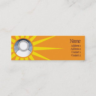 Carte De Visite Mini Sun