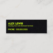 Carte De Visite Mini Suppression du noeud (Dos)