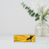 Carte De Visite Mini Surfer (Debout devant)