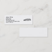 Carte De Visite Mini Surfer d'évolution (Devant / Derrière)