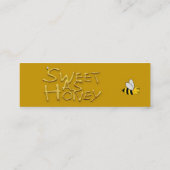 Carte De Visite Mini Sweet As Honey Card (Dos)