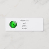 Carte De Visite Mini Symbole WiFi (Dos)