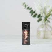 Carte De Visite Mini Ta Parole est une Lampe-Signet (Debout devant)