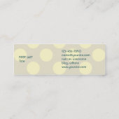 Carte De Visite Mini Tabitha (Dos)