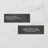 Carte De Visite Mini Tableau de bord de conception moderne (Devant / Derrière)