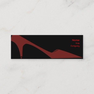 Carte De Visite Mini Talons hauts - maigres