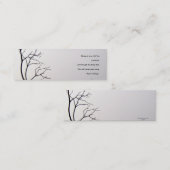 Carte De Visite Mini Tao Te Ching No.1/signet (Devant / Derrière)