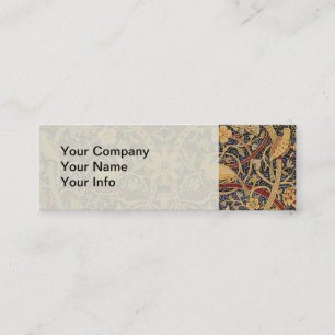 Carte De Visite Mini Tapisserie fausse de William Morris Bullerswood