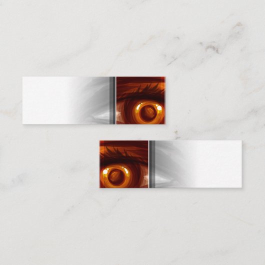 Carte De Visite Mini Tarjeta de visite (Devant / Derrière)