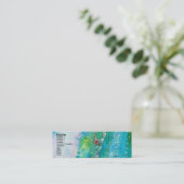 Carte De Visite Mini TAXE DE FOYER TURQUE -détail 2 (Debout devant)