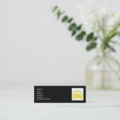 Carte De Visite Mini Taxi - maigre (Debout devant)