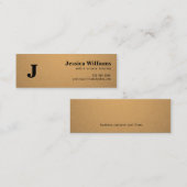 Carte De Visite Mini Télécarte de Corkboard (Devant / Derrière)