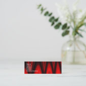 Carte De Visite Mini Temple de la flamme (Debout devant)