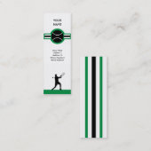 Carte De Visite Mini tennis : étoile d'air (Devant / Derrière)