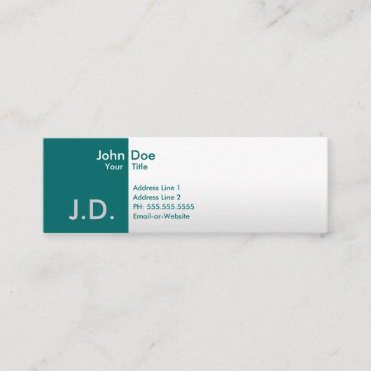 Carte De Visite Mini tentes professionnelles (Devant)