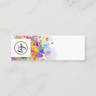 Carte De Visite Mini Tester de parfum floral gras