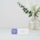 Carte De Visite Mini Texture baroque de grunge de style (Debout devant)