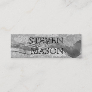 Carte De Visite Mini Texture chic contemporaine