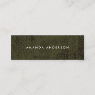 Carte De Visite Mini Texture contemporaine de Grunge