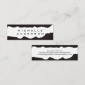 Carte De Visite Mini Texture minimaliste (Devant / Derrière)
