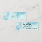 Carte De Visite Mini Thérapeute de Hypnotherapist (Devant / Derrière)