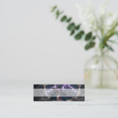 Carte De Visite Mini Thunderbolted cat (Debout devant)