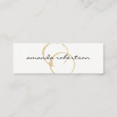 Carte De Visite Mini Tige Chic (Devant)