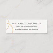 Carte De Visite Mini Tige Chic (Dos)