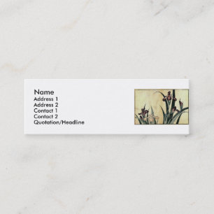Carte De Visite Mini Tissu Ukiyo-e de Katsushika Hokusai Imprimer : Iri