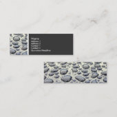 Carte De Visite Mini Ton de texture (capot de voiture) (Devant / Derrière)