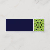 Carte De Visite Mini Tone Texture - Terrazzo Motif 2010 - Deep Navy (Dos)