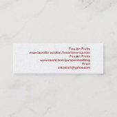 Carte De Visite Mini Tortillement (AVANT JÉSUS CHRIST) (Dos)