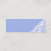 Carte De Visite Mini Tour Eiffel et dentelle (Dos)