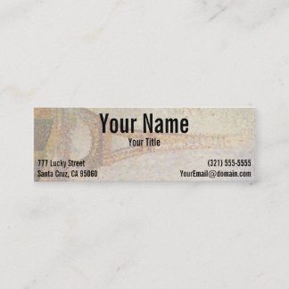 Carte De Visite Mini Tour Eiffel par Georges Seurat