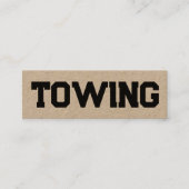 Carte De Visite Mini Tourner Kraft (Devant)