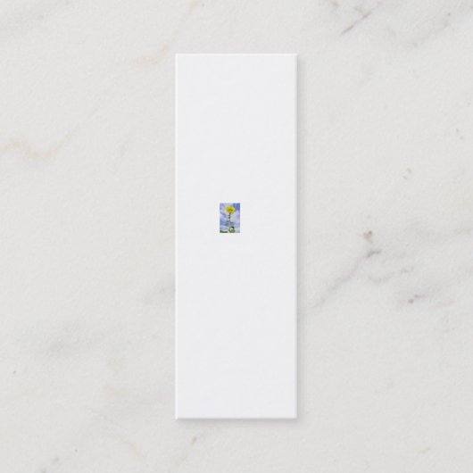 Carte De Visite Mini Tournesol (Devant)