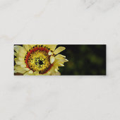 Carte De Visite Mini tournesol d'une sorte (Dos)