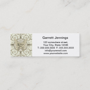 Carte De Visite Mini Tout que vous avez besoin est amour avec les ailes